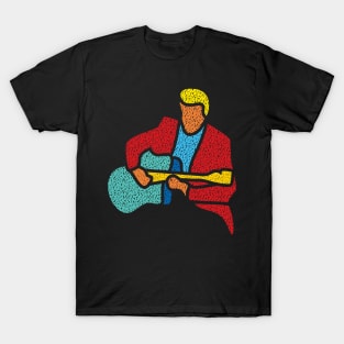 Colorful Guitarist T-Shirt